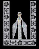 Byzantine (Jeweled Gown), 1985 by Erté - Romain de Tirtoff