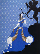 Violetta, 1990 by Erté
