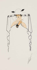 La Belle, 1976 by Erté