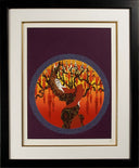 Heat, 1980 by Erté framed