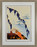 Vintage, 1980 by Erté framed
