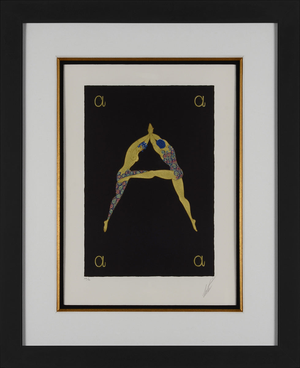 Letter A, 1976 by Erté - Romain de Tirtoff | Martin Lawrence Galleries