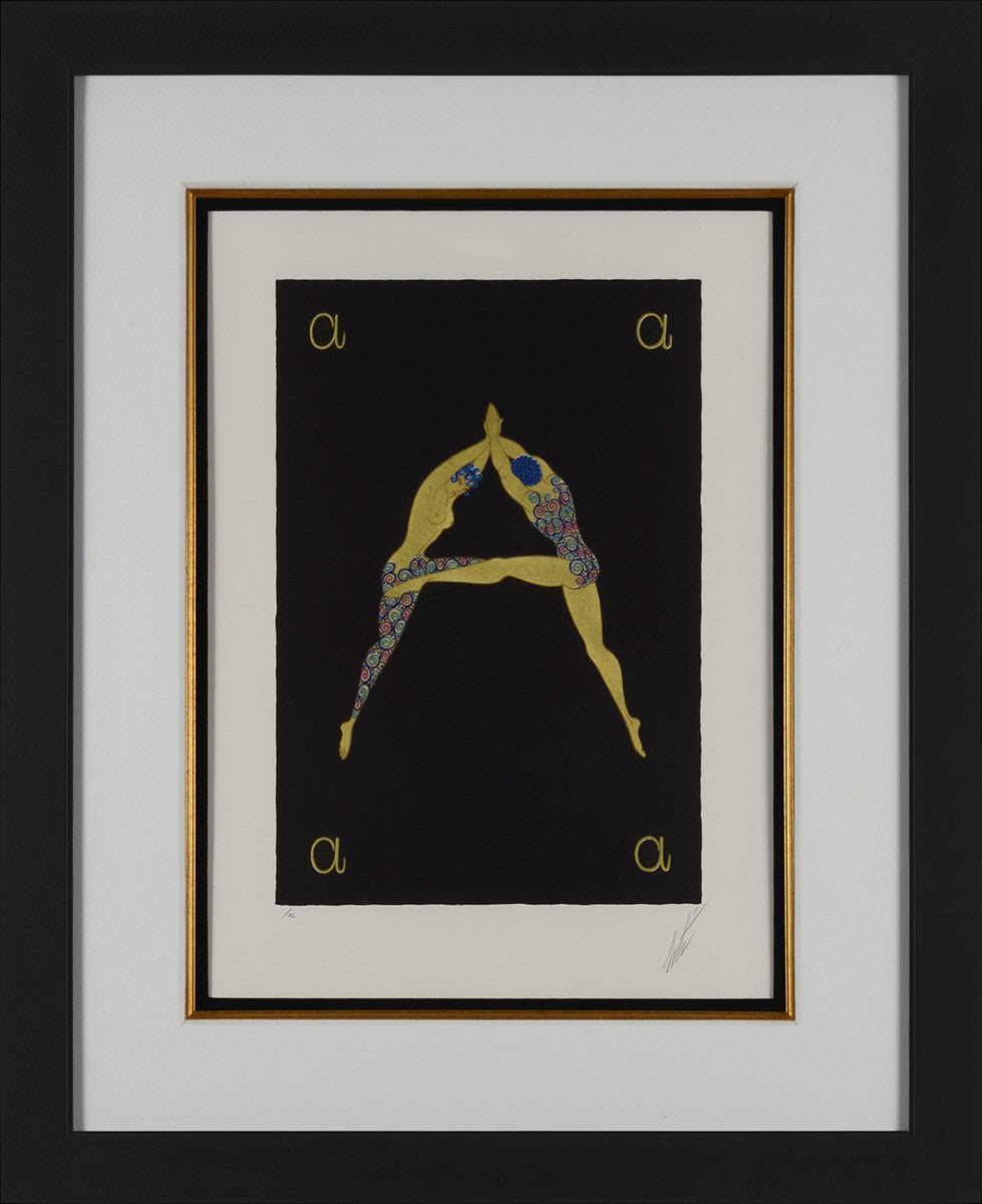 Letter A, 1976 by Erté - Romain de Tirtoff | Martin Lawrence Galleries