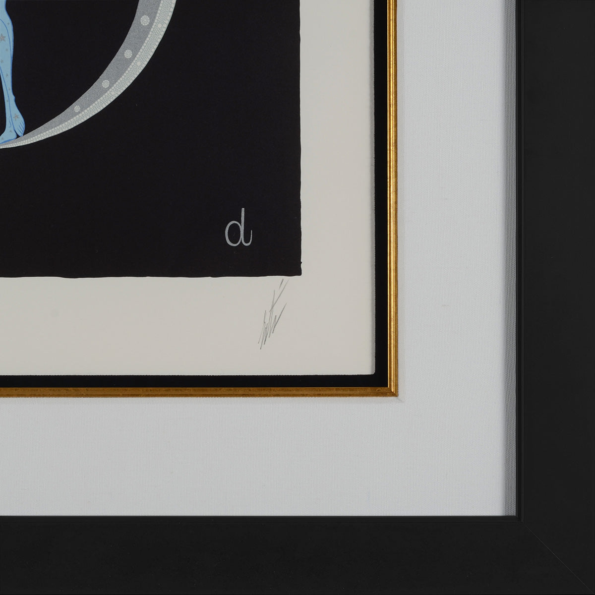 Letter D, 1976 by Erté - Romain de Tirtoff | Martin Lawrence Galleries