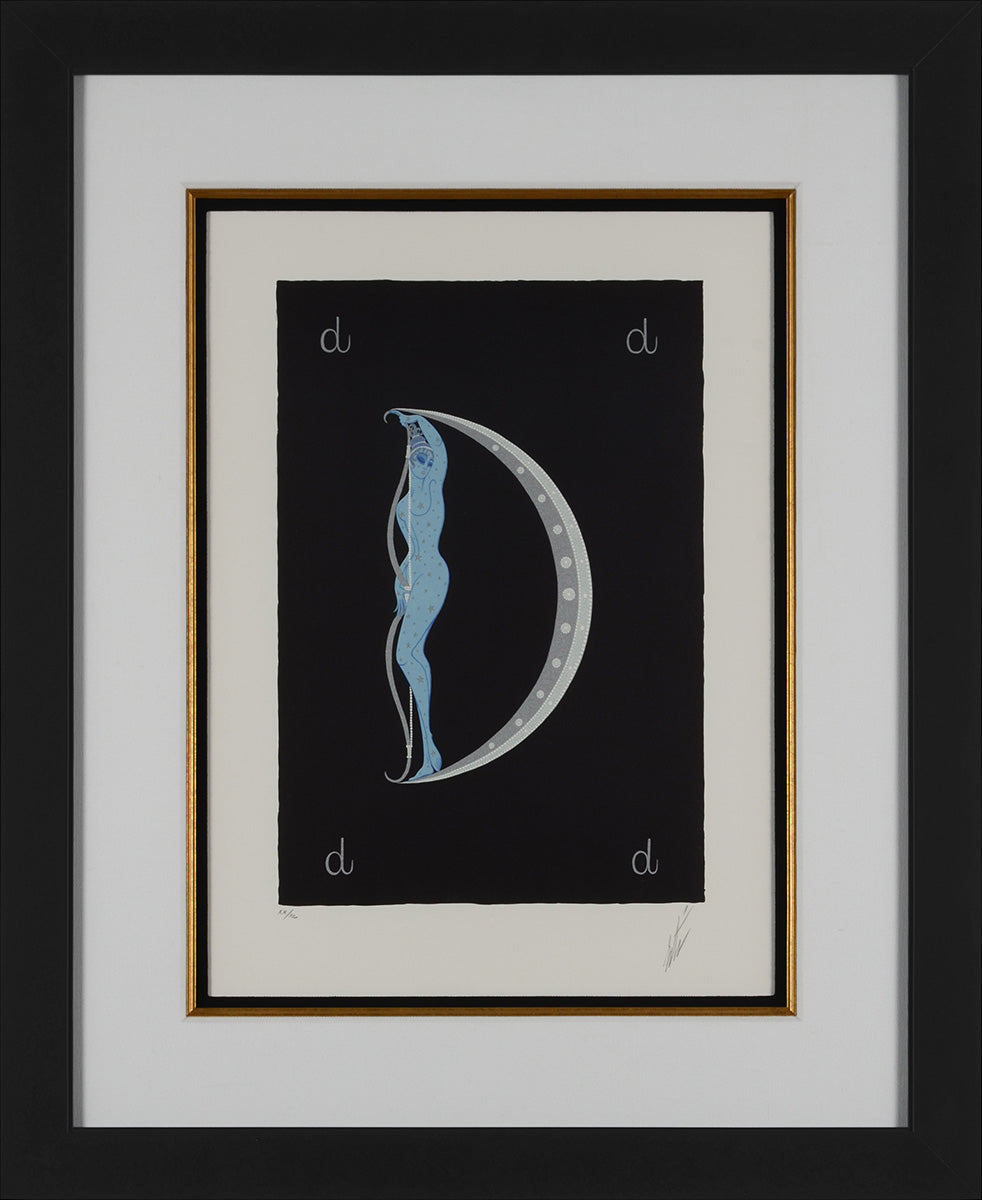 Letter D, 1976 by Erté - Romain de Tirtoff | Martin Lawrence Galleries