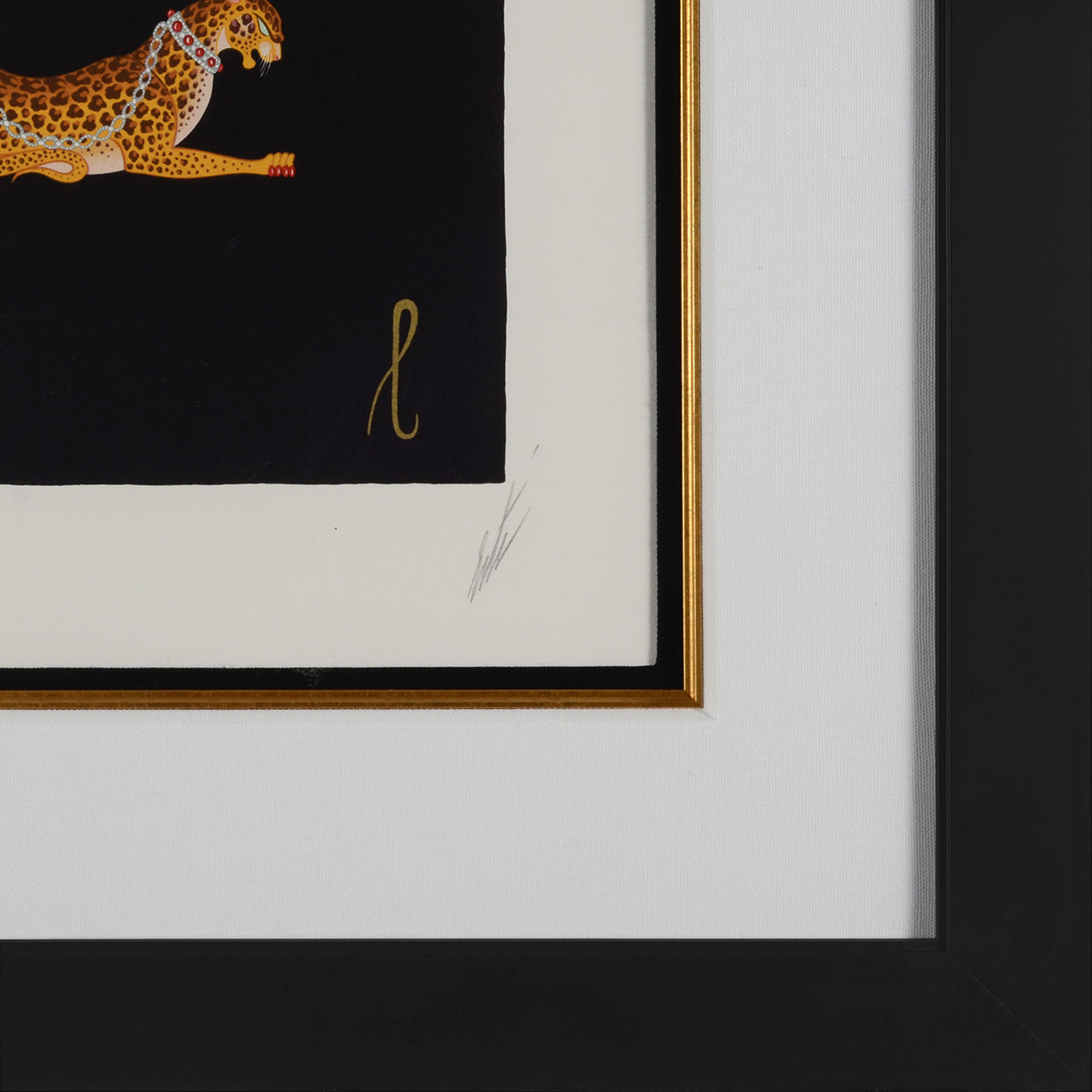 【年末価格】エルテ（Erte）の「アルファベットシリーズ」の「Letter W」 Erté | Letter W - Letters of the Alphabet (1976) | Available for