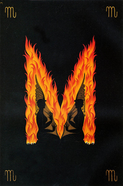 Letter M, 1977 by Erté - Romain de Tirtoff | Martin Lawrence Galleries