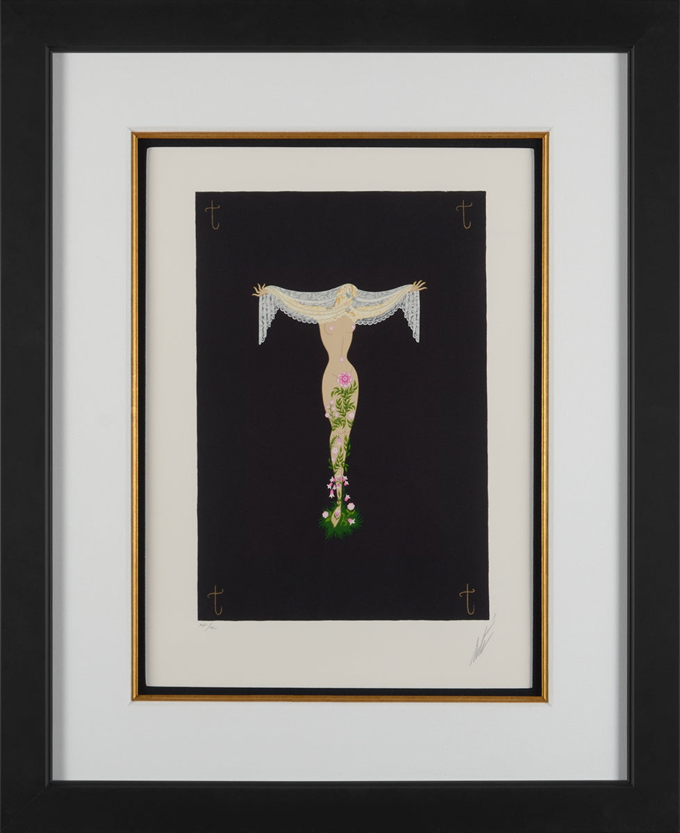 Letter T, 1976 by Erté - Romain de Tirtoff | Martin Lawrence Galleries