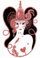 Ruby (The Precious Stones), 1969 by Erté