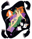 Sloth (The Seven Deadly Sins), 1983 by Erté