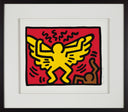 Keith Haring - Untitled (Pop Shop IV - A), 1989 framed