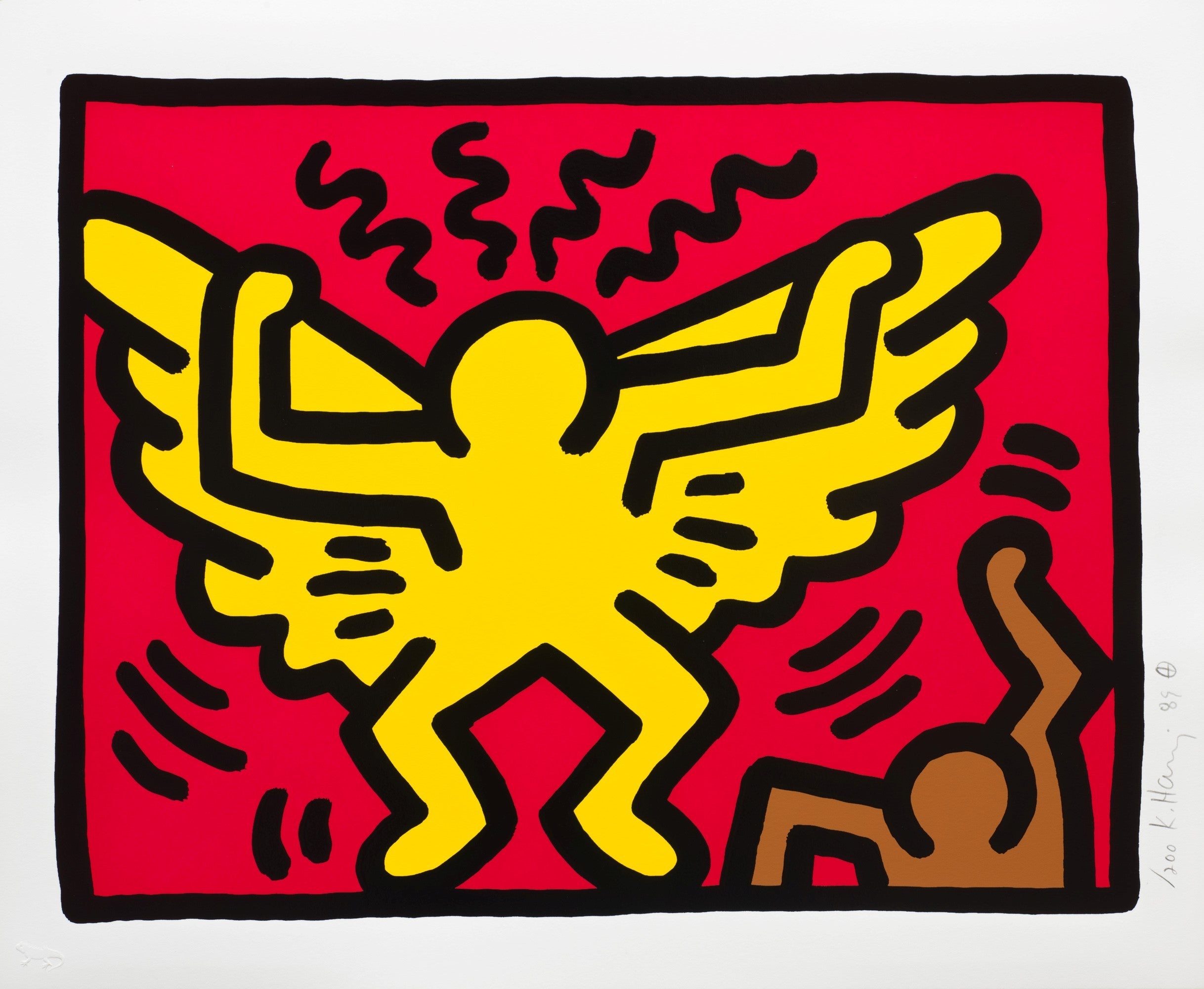 Untitled (Pop Shop IV - A), 1989 by Keith Haring | Martin Lawrence