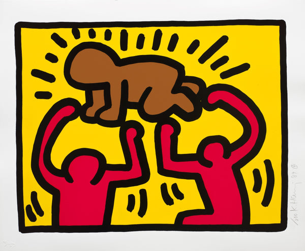 Untitled (Pop Shop IV - D), 1989 by Keith Haring | Martin Lawrence