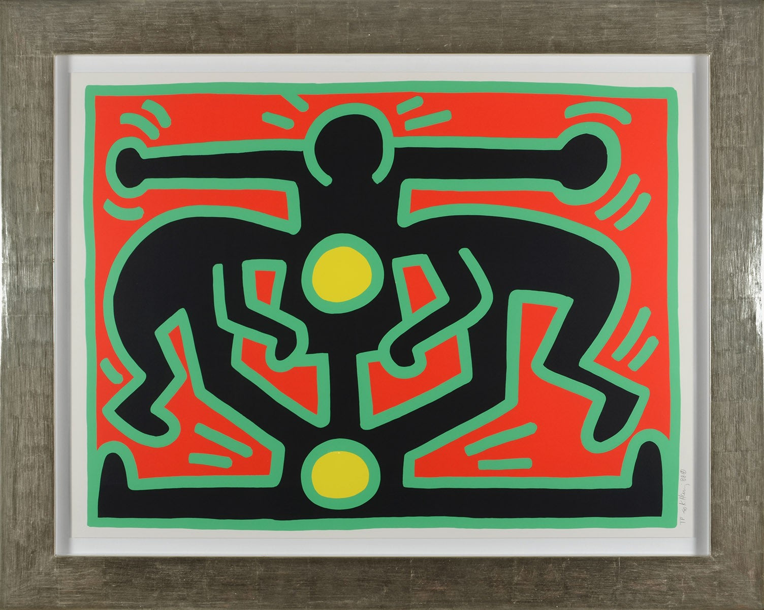 Growing #2, 1988 by Keith Haring | Martin Lawrence Galleries