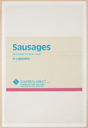 Sausages (The Last Supper), 1999 by Damien Hirst framed