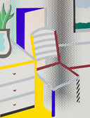 Interior with Chair (Leo Castelli 90th Birthday Portfolio), 1997 by Roy Lichtenstein