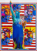 God Bless America, 2002 by Peter Max