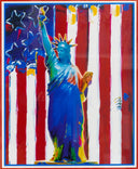 United We Stand, 2002 by Peter Max