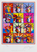 Liberty and Justice for All, 2002 by Peter Max