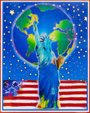 Peace on Earth II, 2002 by Peter Max