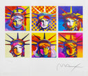 Six Liberties, 2003 by Peter Max
