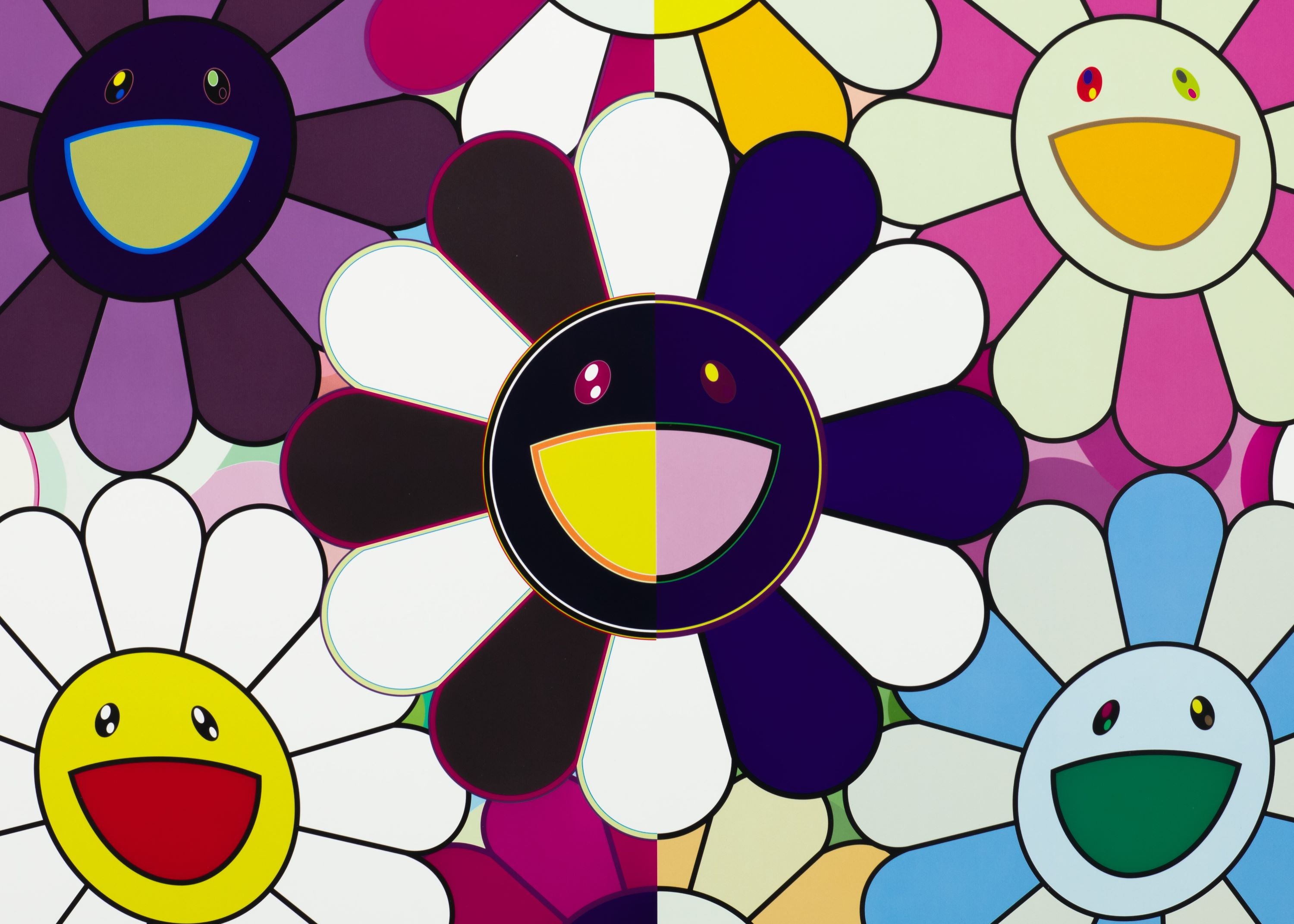 Flowerball (3D) From the Realm of the Dead, 2010 by Takashi