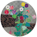 Kansei (Trade Name of Rinpa-school Eco Painter Ogata Korin, literal meaning, "Voice of the Mountain Stream"), 2010 by Takashi Murakami