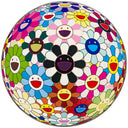 Flowerball Blood (3-D) V, 2011 by Takashi Murakami
