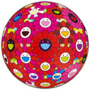 Flowerball (3D) - Red, Pink, Blue, 2013 by Takashi Murakami
