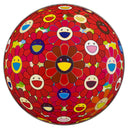 Flowerball (3D) - Red Ball, 2013 by Takashi Murakami