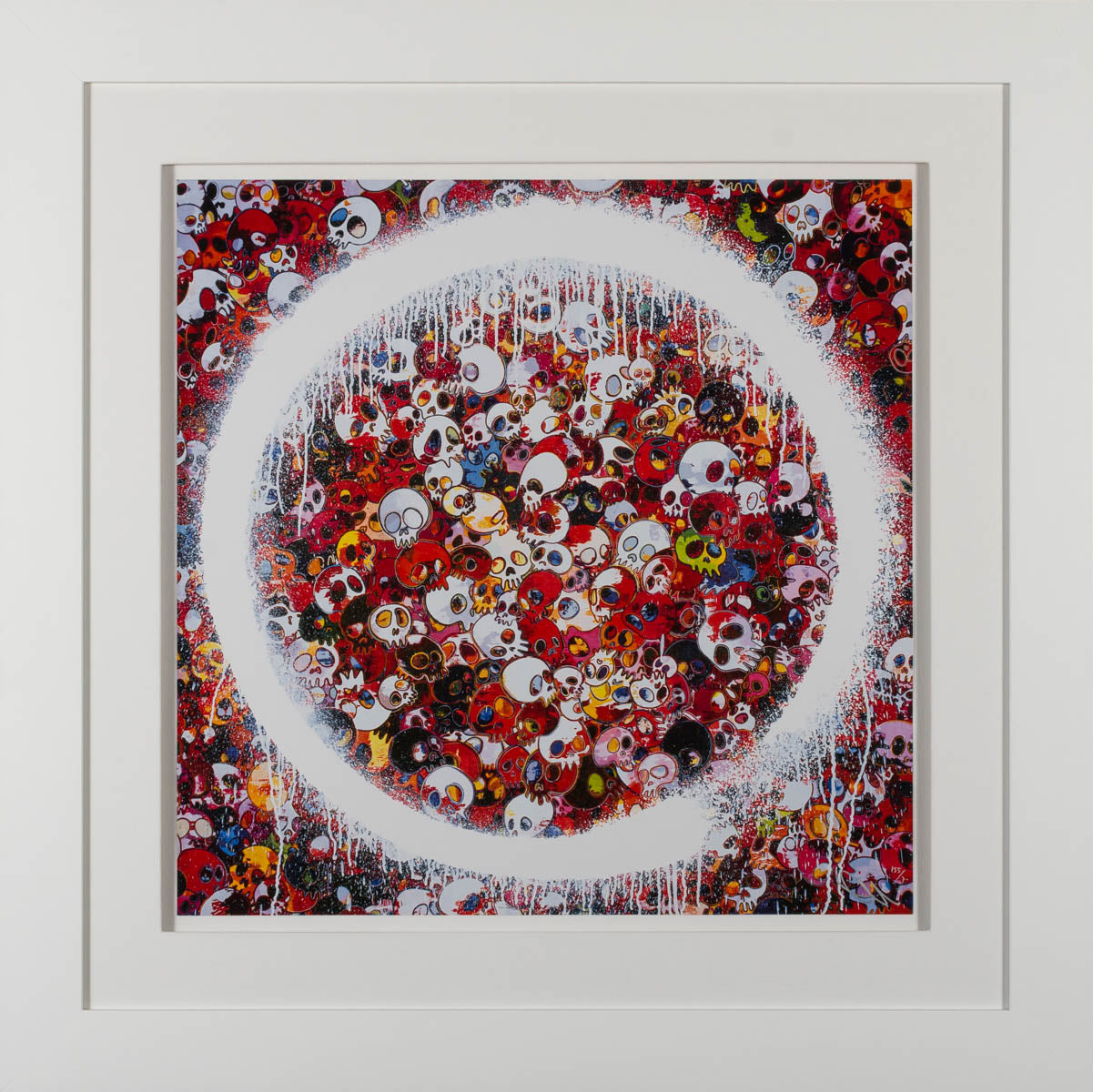 Enso: Memento Mori Red, 2015 by Takashi Murakami | Martin Lawrence