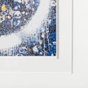 296 - Enso: Memento Mori Red on Blue, 2015