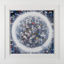 Enso: Memento Mori Red on Blue, 2015