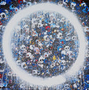 Enso: Memento Mori Red on Blue, 2015