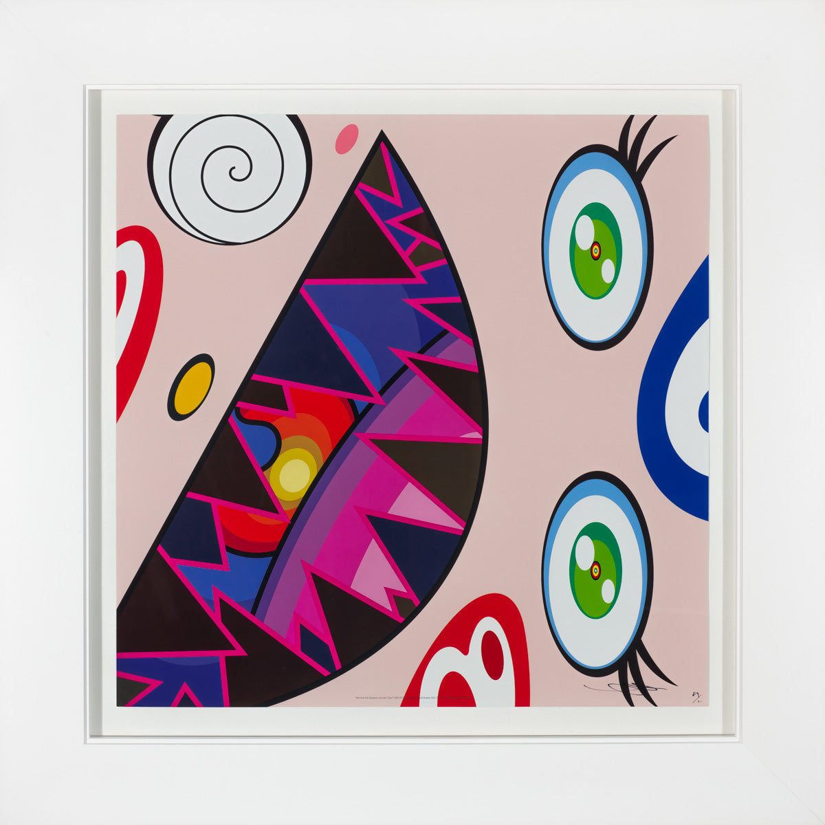 We Are The Square Jocular Clan #7, 2018 by Takashi Murakami