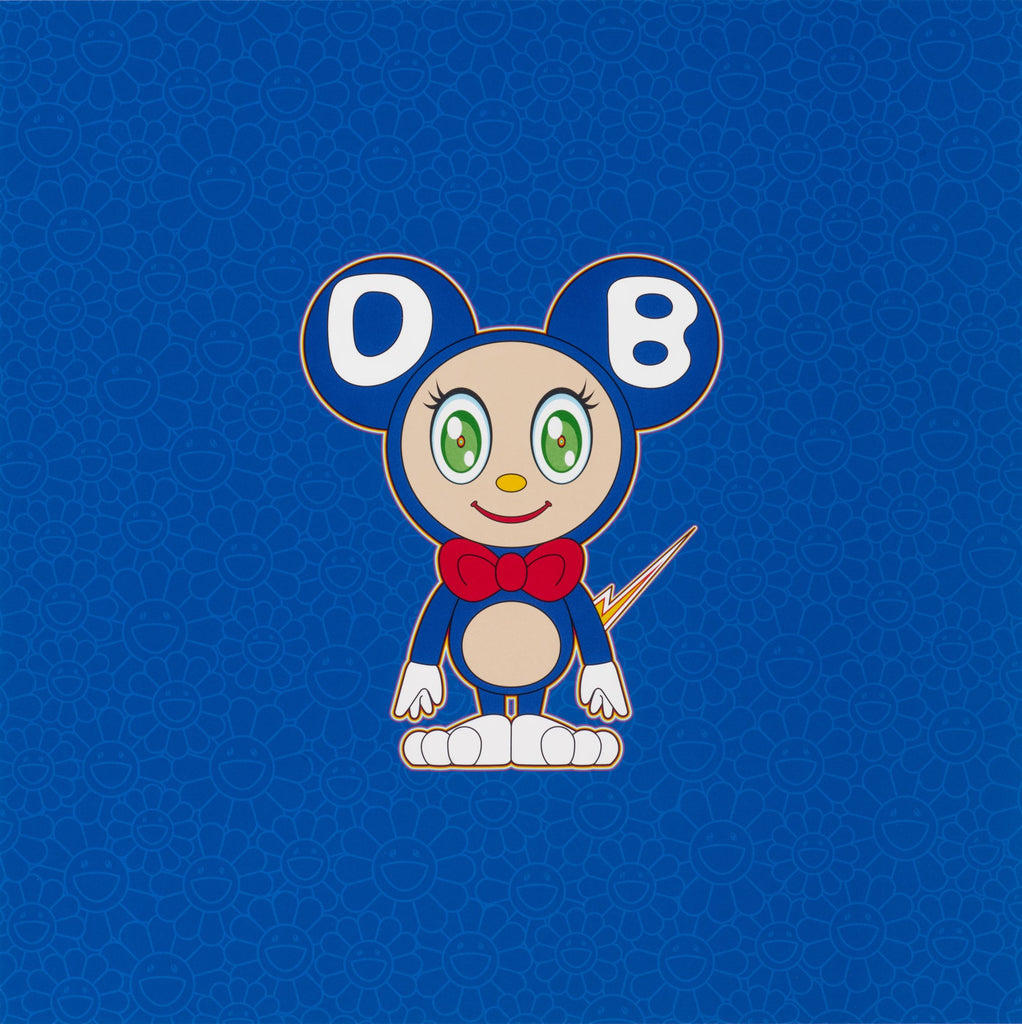村上隆　限定版画　DOB 2020 Light BLUE DOB 2020 Light Blue, 2020 by Takashi Murakami | Martin