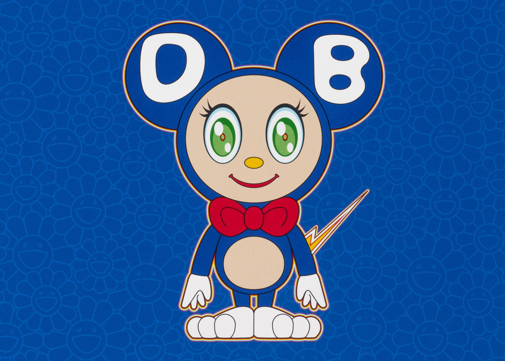 村上隆　版画　DOB 2020 BLUE DOB 2020 Light Blue, 2020 by Takashi Murakami | Martin