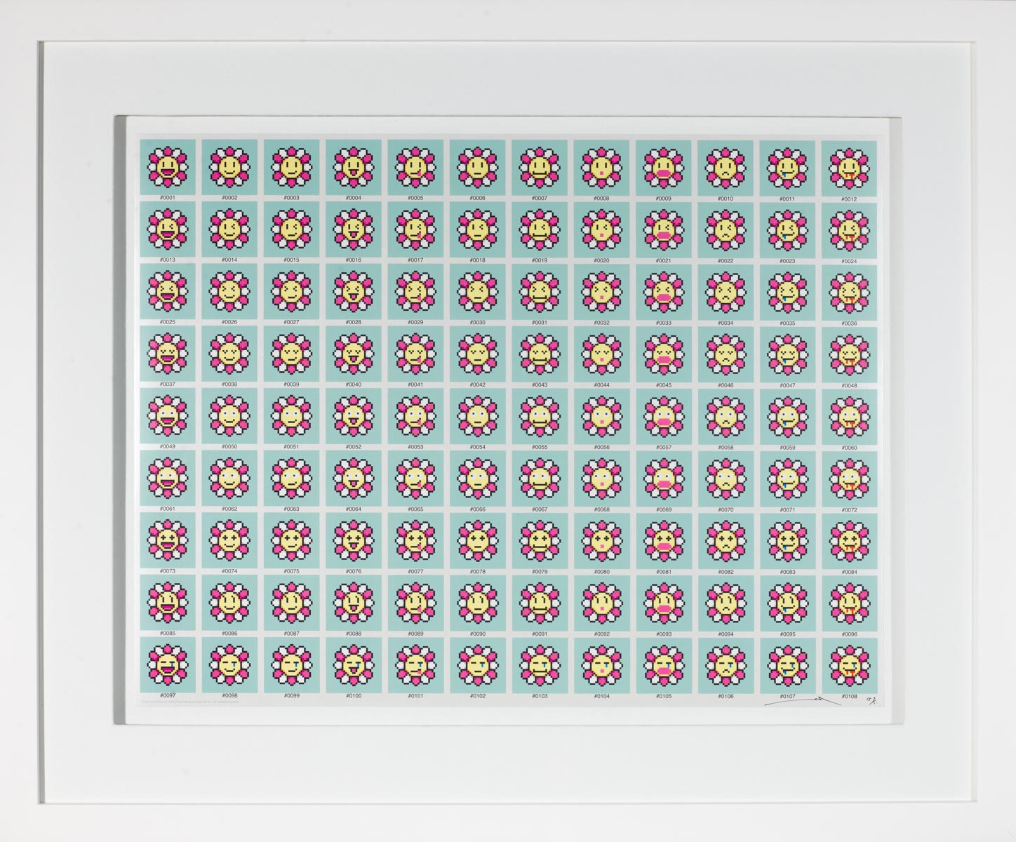 108 Earthly Temptations 村上隆 ED300 GRMUR202207_Framed_Art_grmur20