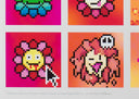 108 Bonnō Murakami.Flowers, 2022 (vertical)