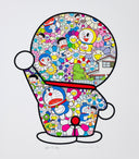 Takashi Murakami - Doraemon in the Field of Flowers, 2019