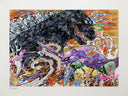 Homage to Director Hideaki Anno: Godzilla Resurgence & Evangelion, 2019 by Takashi Murakami