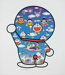 Doraemon and Friends Under the Blue Sky, 2021 by Takashi Murakami