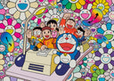 Let's Go on the Time Machine, 2021 by Takashi Murakami