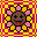 Murakami.Flower #8832 Vertigo Background, 2023
