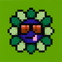 Murakami.Flower #10397 Brown Sunglasses, 2023