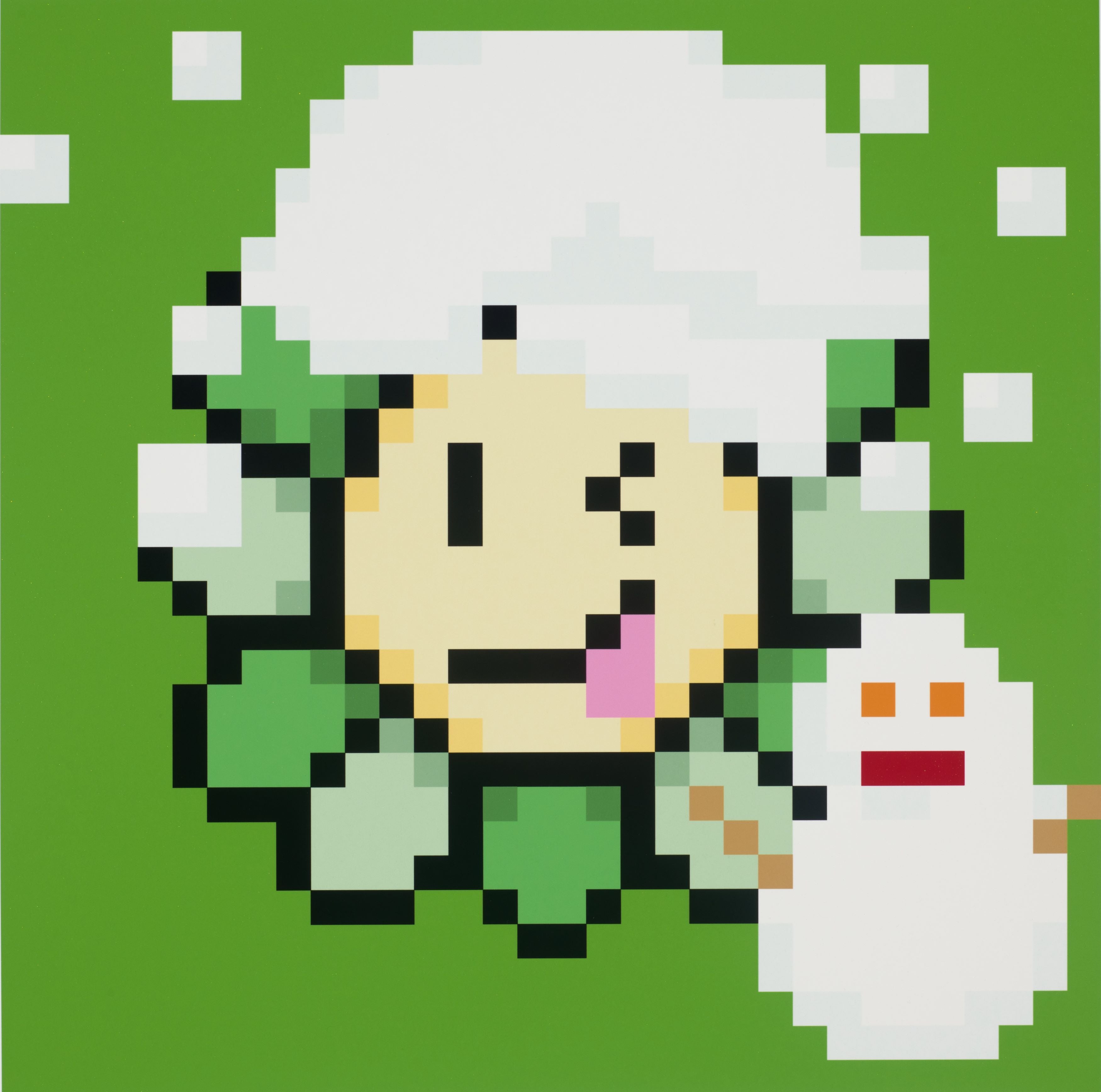 079 - Murakami.Flower #9521 Snow (雪), 2023