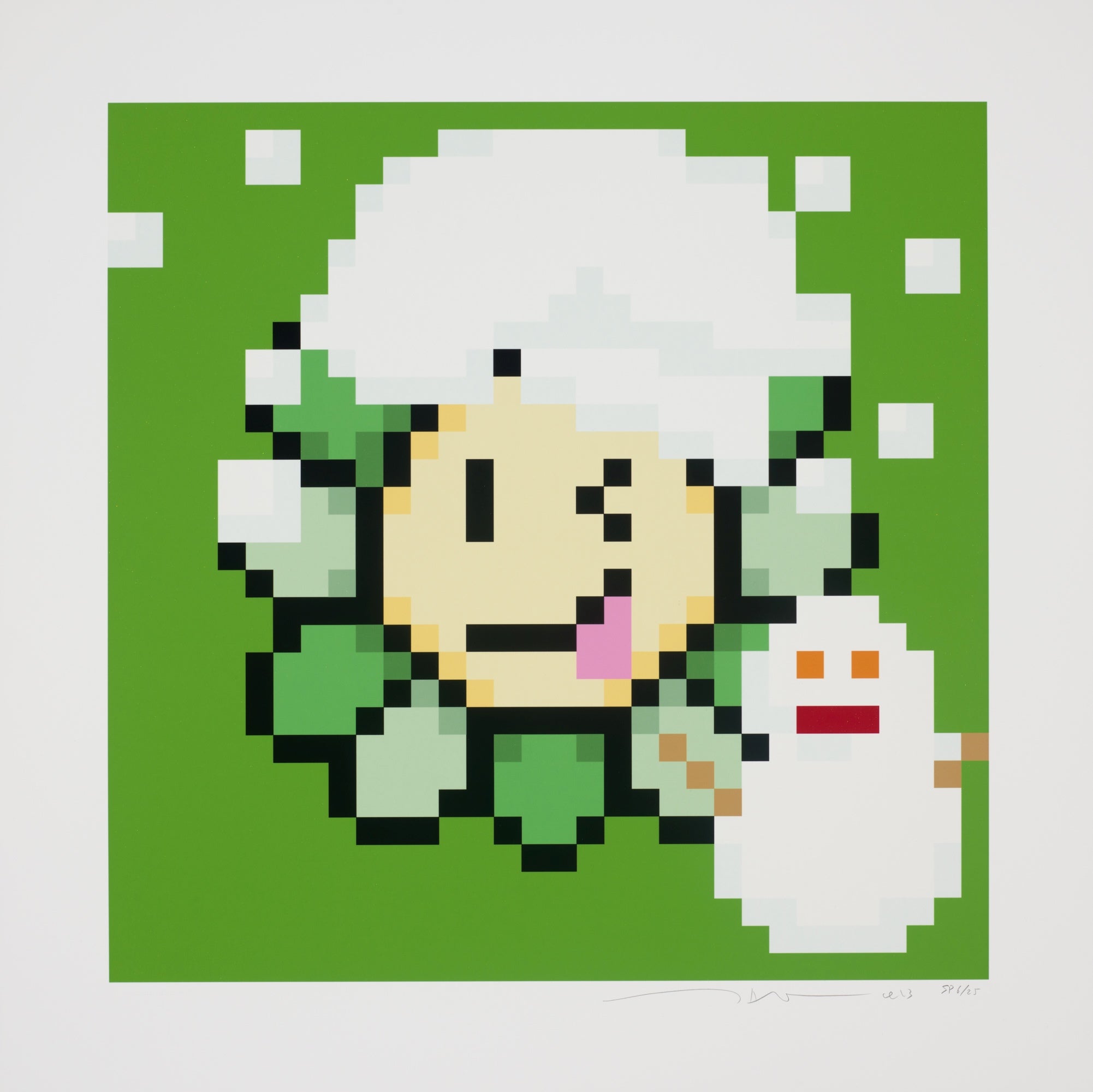 079 - Murakami.Flower #9521 Snow (雪), 2023