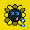 Murakami.Flower #11081 Hourglass (砂時計), 2023