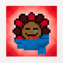 Murakami.Flower #7236 Muffler, 2023