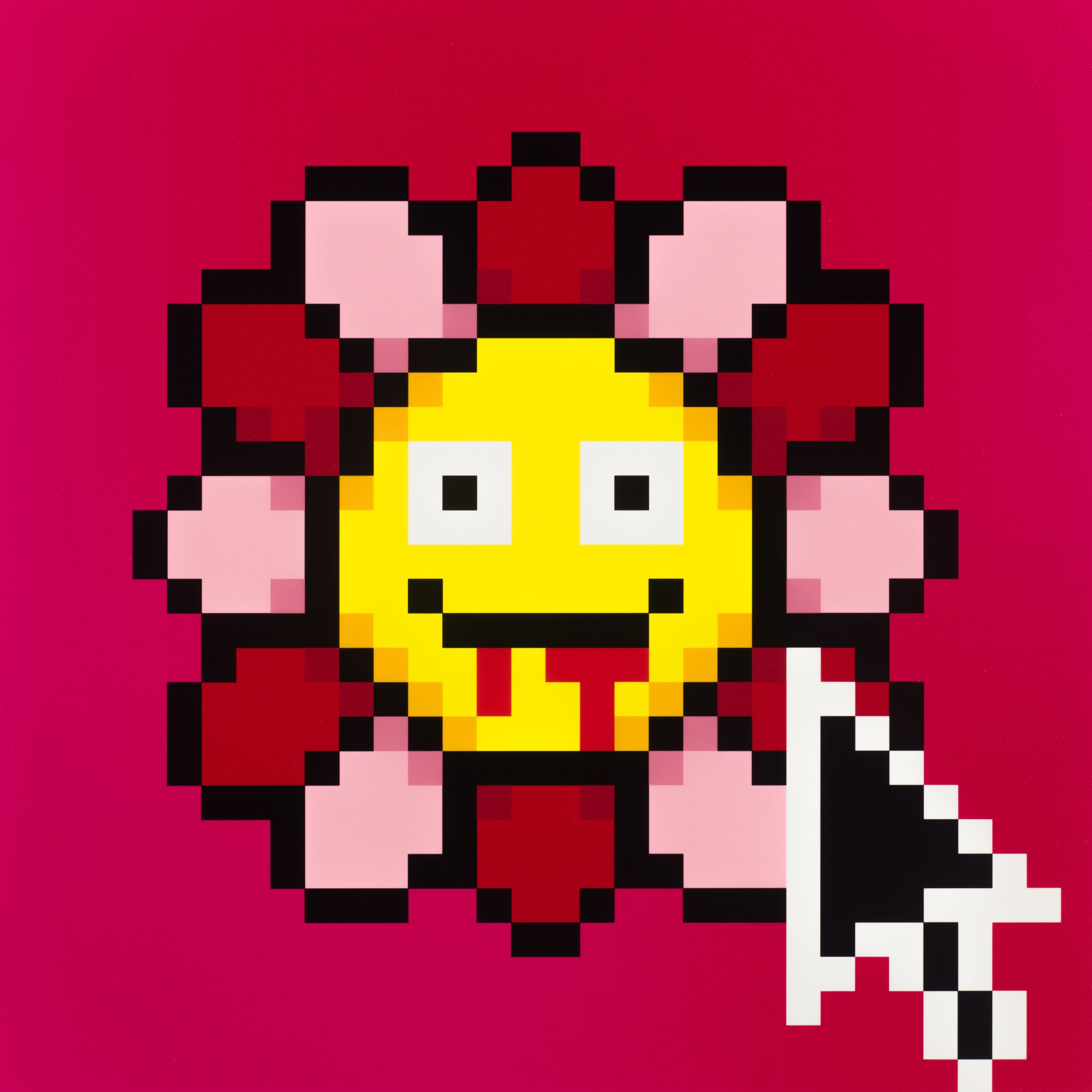 082 - Murakami.Flower #10752 Cursor, 2023